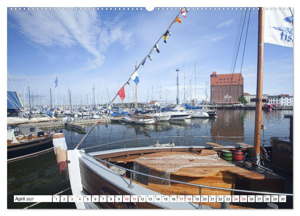 Stralsund - Momente einer Reise (CALVENDO Premium Wandkalender 2027)