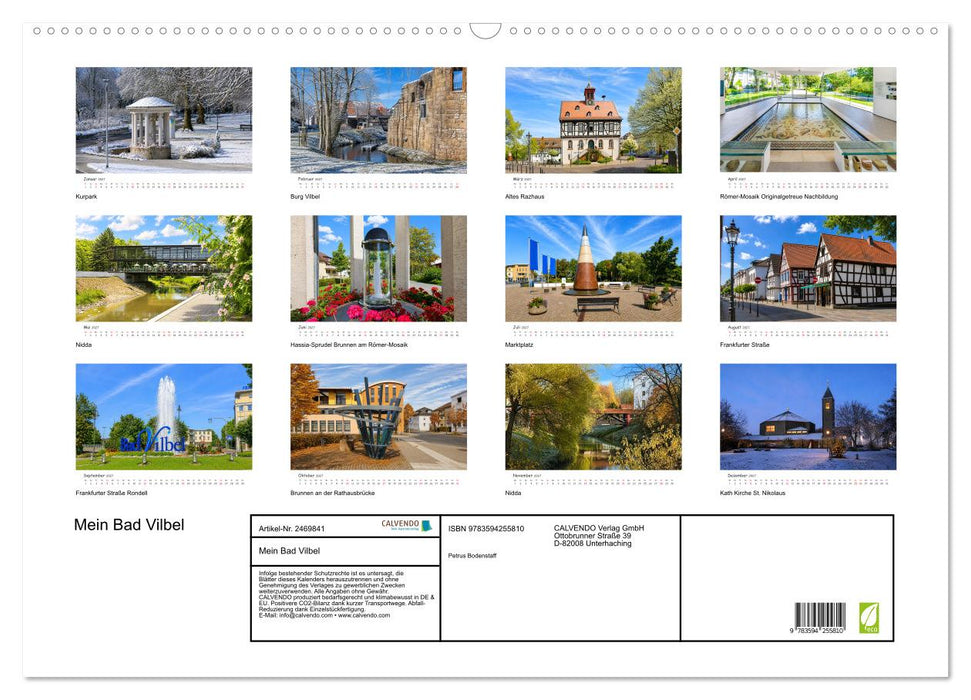 Mein Bad Vilbel (CALVENDO Wandkalender 2027)