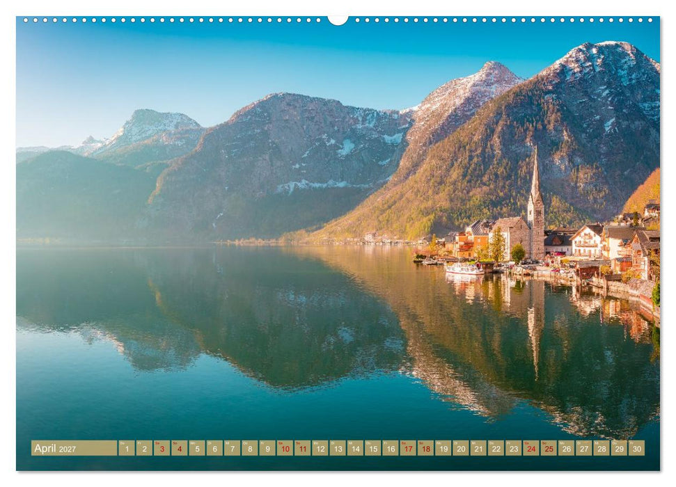 Alpenseen - Berge im Spiegel (CALVENDO Wandkalender 2027)