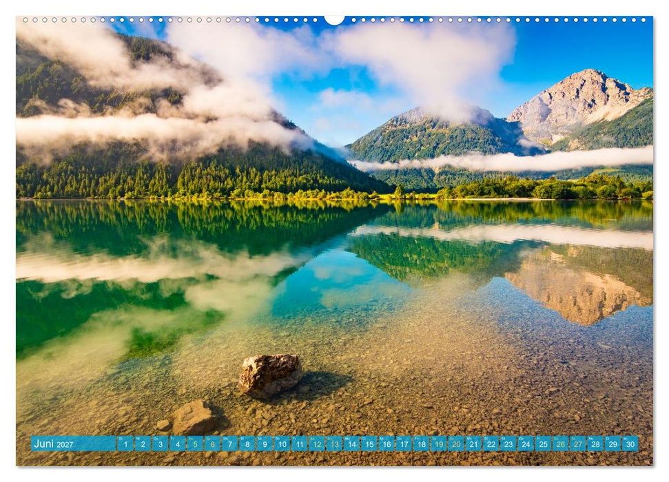 Alpenseen - Berge im Spiegel (CALVENDO Wandkalender 2027)