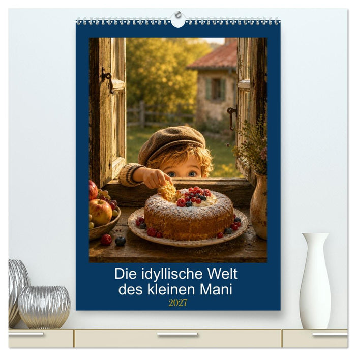 Die idyllische Welt des kleinen Mani (CALVENDO Premium Wandkalender 2027)