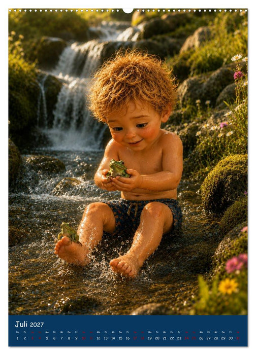 Die idyllische Welt des kleinen Mani (CALVENDO Premium Wandkalender 2027)