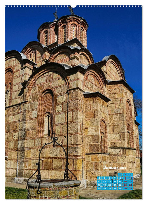 Christliches und muslimisches Kosovo (CALVENDO Wandkalender 2027)