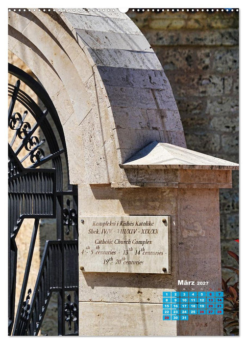 Christliches und muslimisches Kosovo (CALVENDO Wandkalender 2027)
