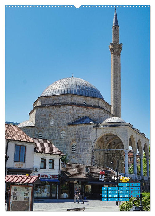 Christliches und muslimisches Kosovo (CALVENDO Wandkalender 2027)
