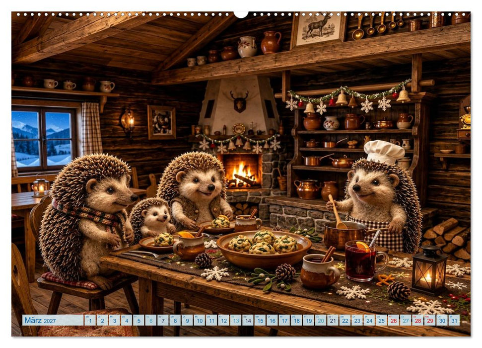 Die zauberhafte Welt der Iglis (CALVENDO Premium Wandkalender 2027)