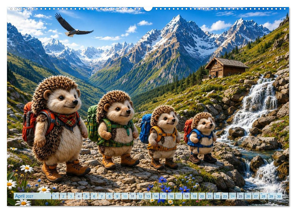 Die zauberhafte Welt der Iglis (CALVENDO Premium Wandkalender 2027)