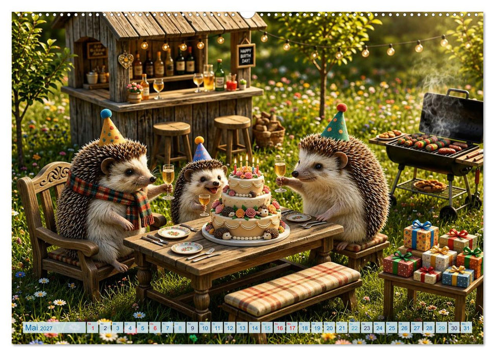 Die zauberhafte Welt der Iglis (CALVENDO Premium Wandkalender 2027)