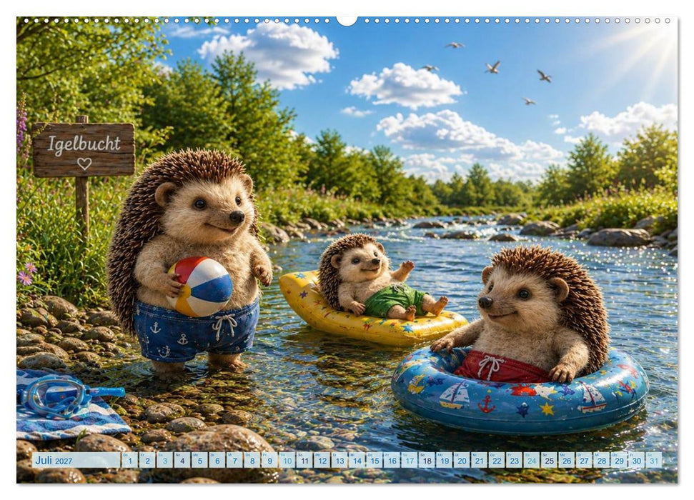 Die zauberhafte Welt der Iglis (CALVENDO Premium Wandkalender 2027)