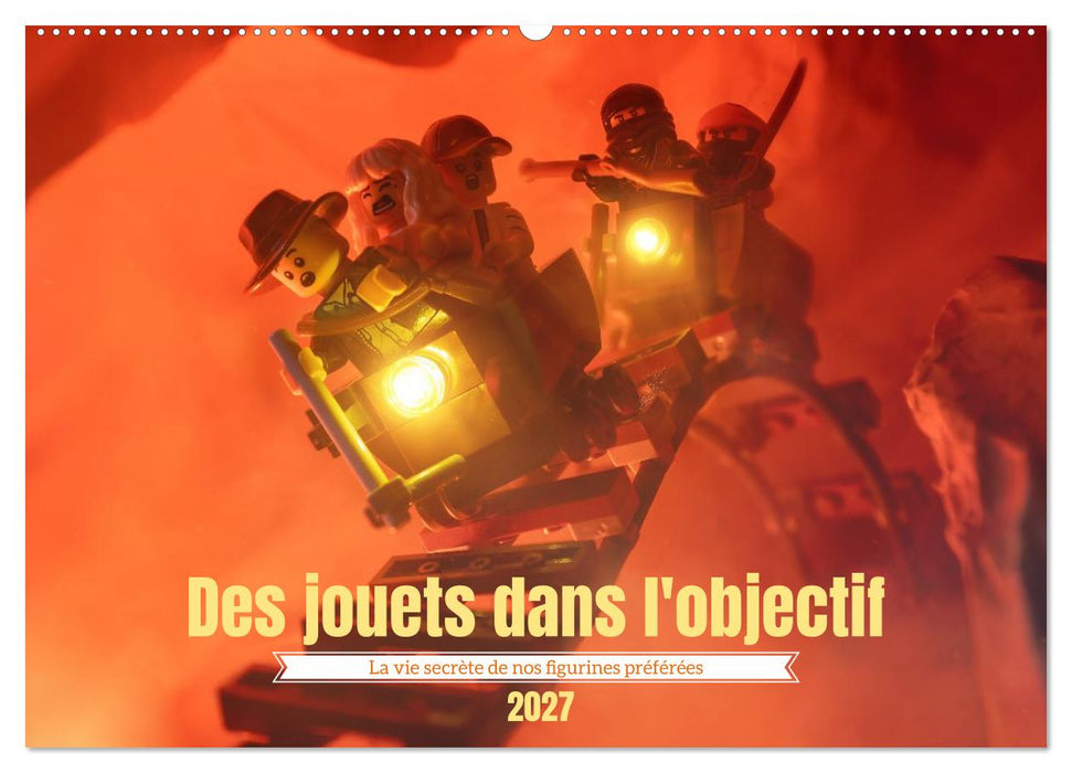 Des jouets dans l'objectif (CALVENDO Calendrier mensuel 2027)