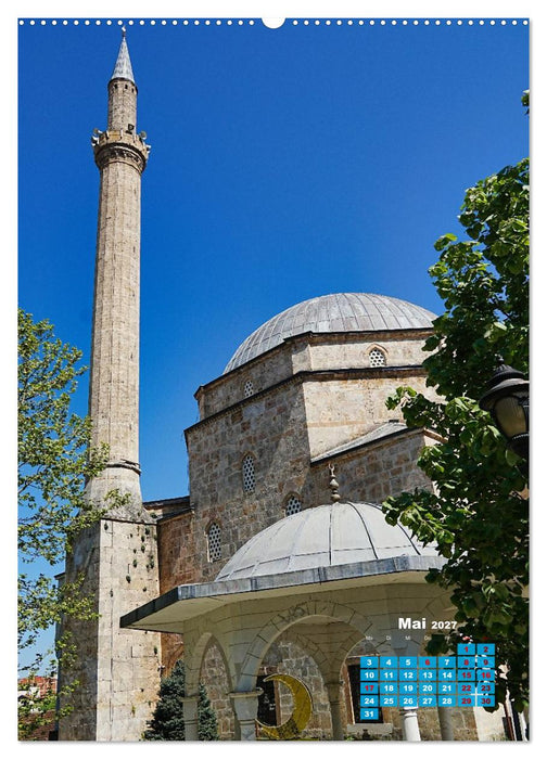 Christliches und muslimisches Kosovo (CALVENDO Premium Wandkalender 2027)