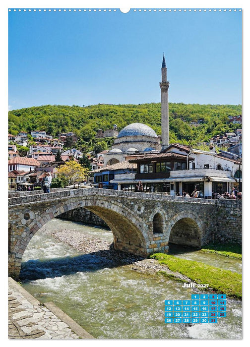 Christliches und muslimisches Kosovo (CALVENDO Premium Wandkalender 2027)