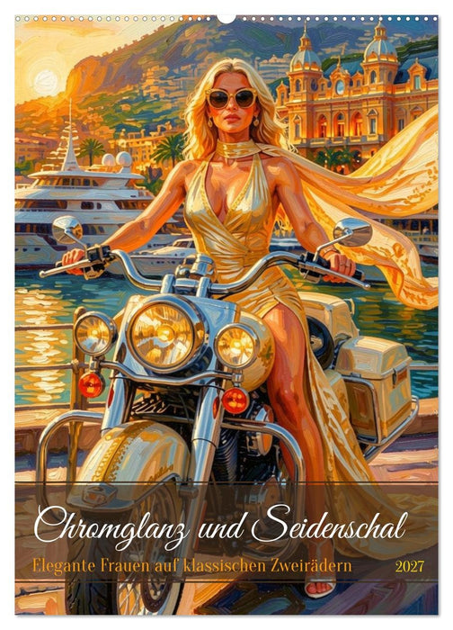 Chromglanz und Seidenschal (CALVENDO Wandkalender 2027)