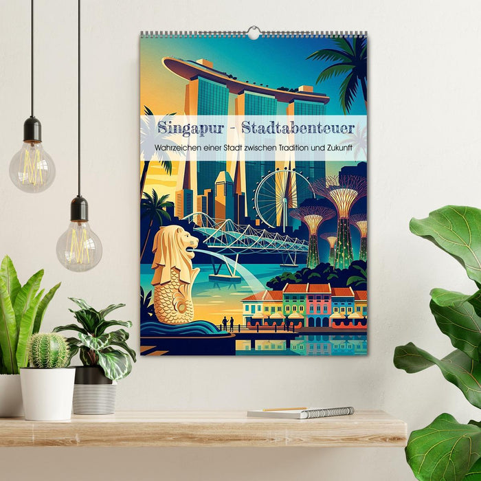 Singapur - Stadtabenteuer (CALVENDO Wandkalender 2027)