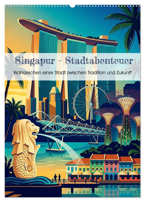 Singapur - Stadtabenteuer (CALVENDO Wandkalender 2027)