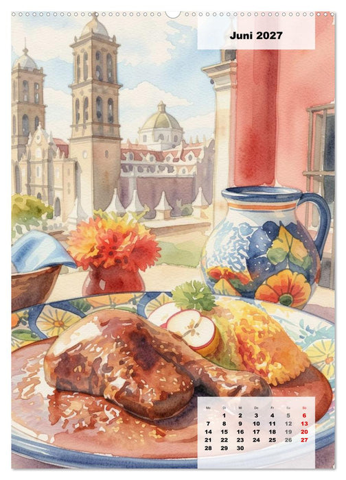 Genusswelten Meistergerichte (CALVENDO Wandkalender 2027)