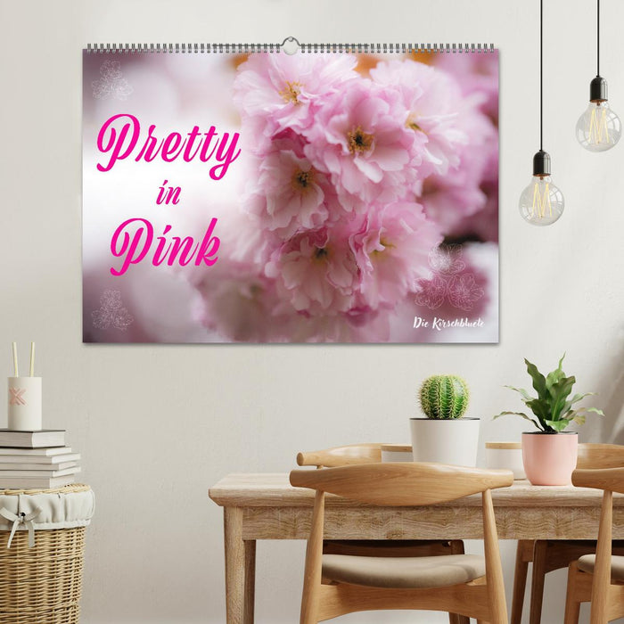 Pretty in Pink - Die Kirschblüte (CALVENDO Wandkalender 2027)