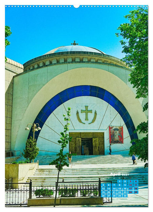 Sakrale Schätze in Tirana und Shkodra (CALVENDO Premium Wandkalender 2027)