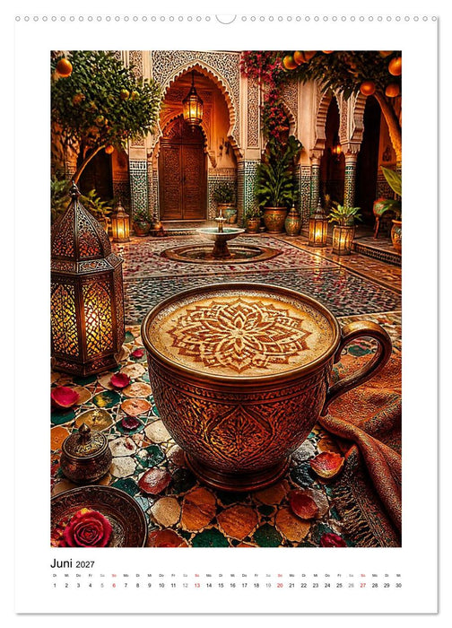 Eine Welt im Kaffeeschaum (CALVENDO Premium Wandkalender 2027)