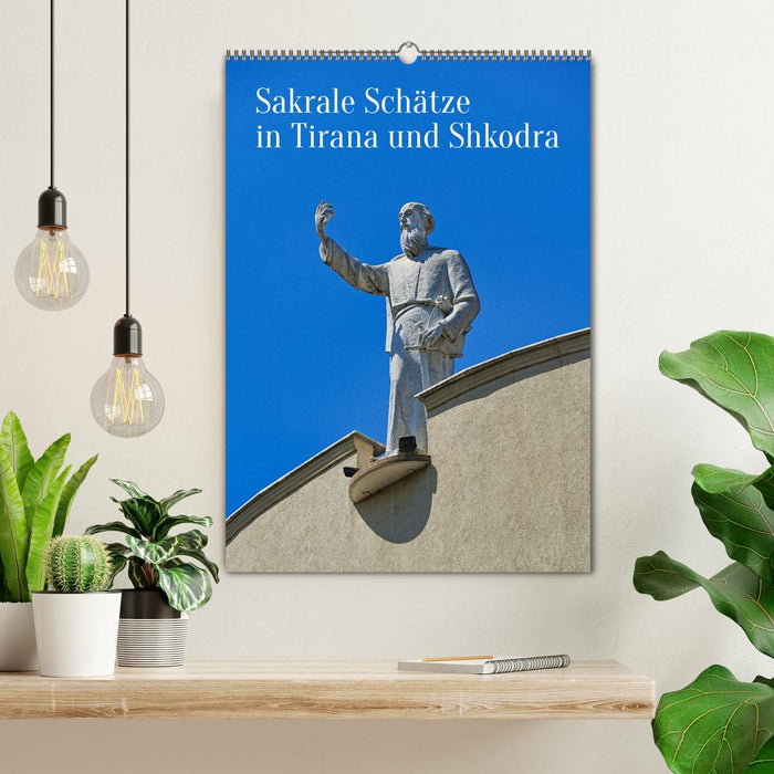 Sakrale Schätze in Tirana und Shkodra (CALVENDO Wandkalender 2027)