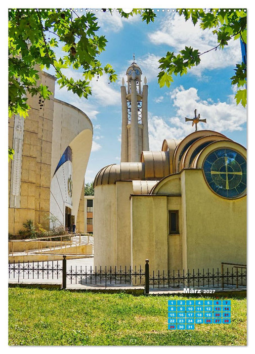 Sakrale Schätze in Tirana und Shkodra (CALVENDO Wandkalender 2027)