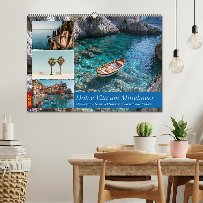Dolce Vita am Mittelmeer (CALVENDO Wandkalender 2027)