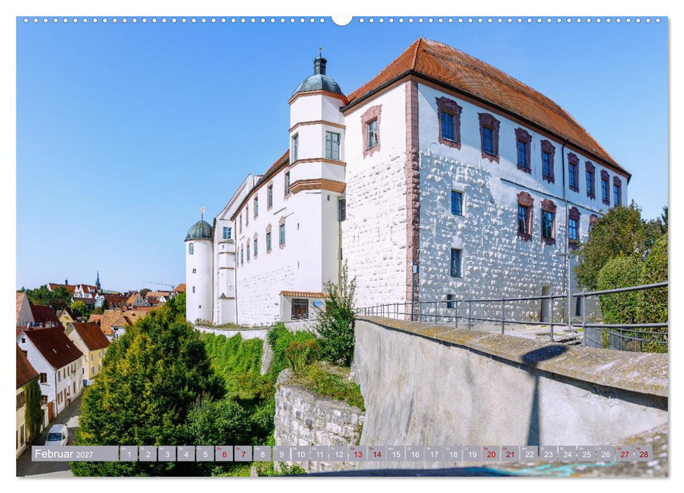 Donauperlen in Bayerisch Schwaben (CALVENDO Wandkalender 2027)