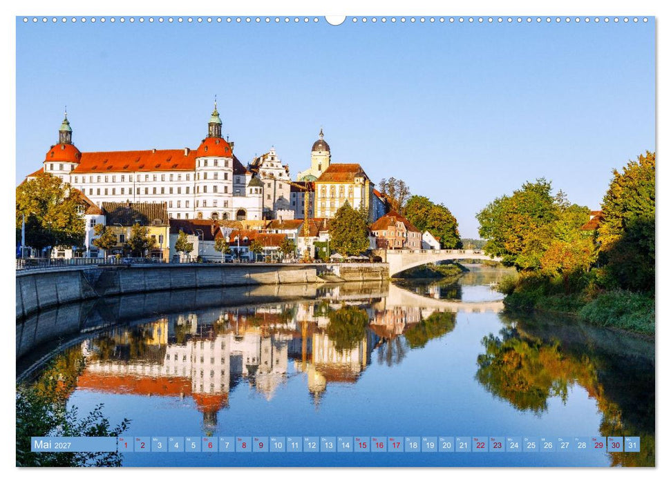 Donauperlen in Bayerisch Schwaben (CALVENDO Wandkalender 2027)