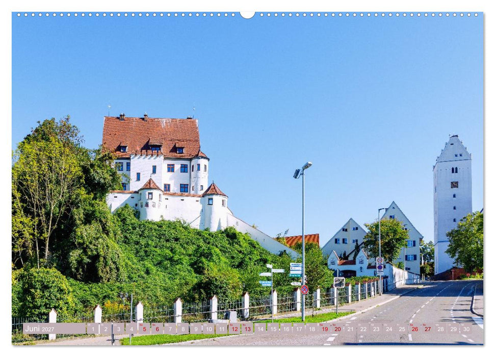 Donauperlen in Bayerisch Schwaben (CALVENDO Wandkalender 2027)