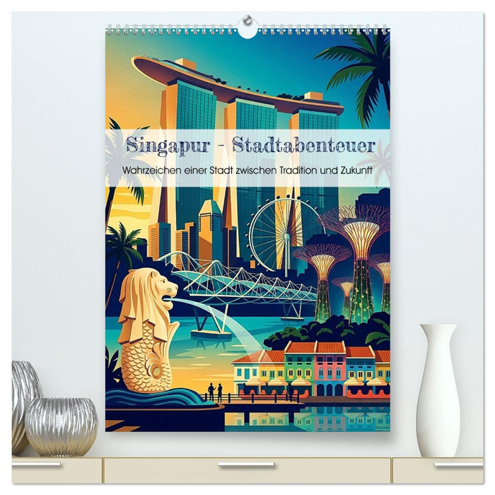 Singapur - Stadtabenteuer (CALVENDO Premium Wandkalender 2027)