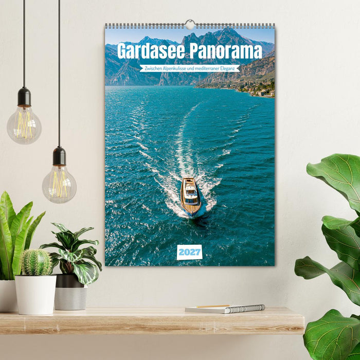 Gardasee Panorama (CALVENDO Wandkalender 2027)
