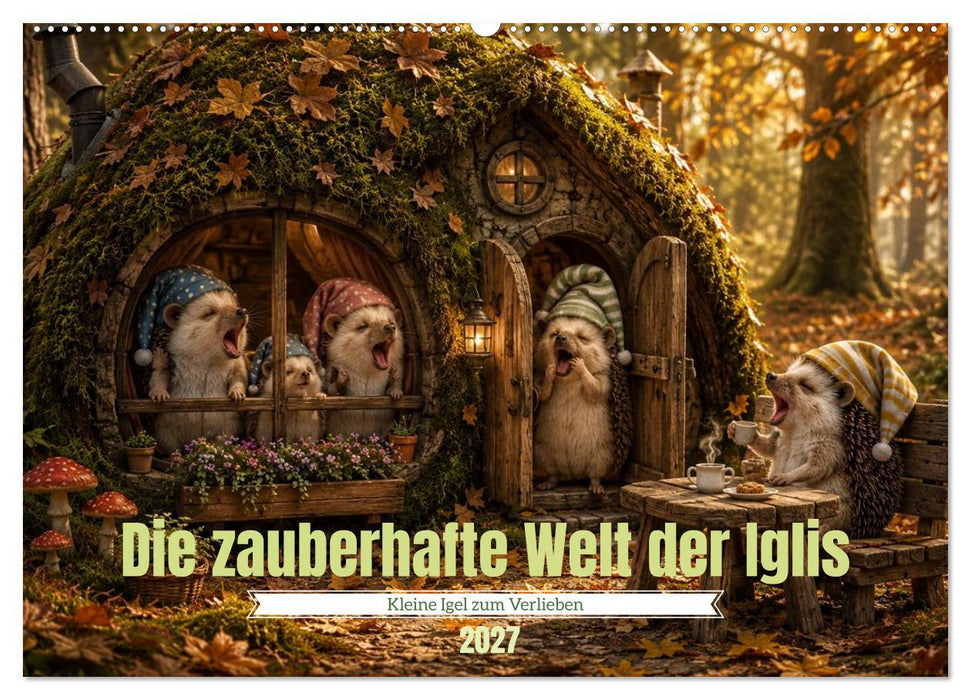 Die zauberhafte Welt der Iglis (CALVENDO Wandkalender 2027)