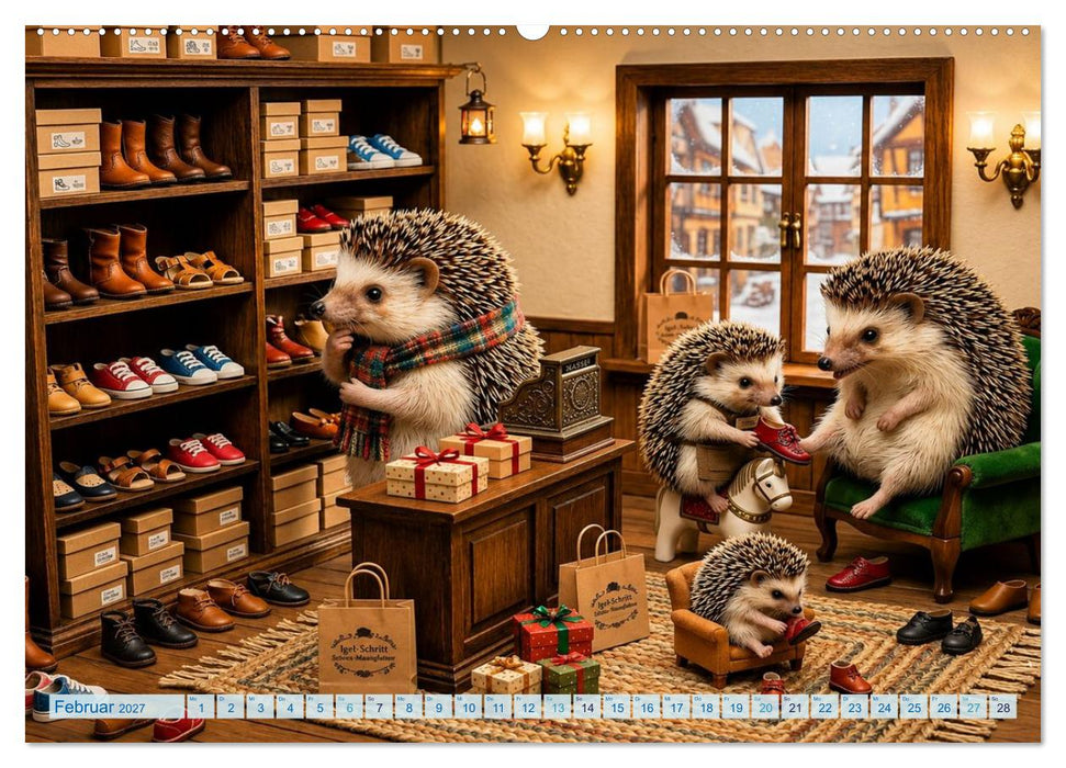 Die zauberhafte Welt der Iglis (CALVENDO Wandkalender 2027)