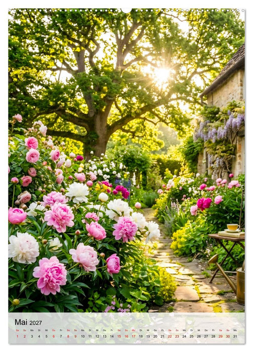 Provence Ein Garten im Wandel der Zeit (CALVENDO Premium Wandkalender 2027)
