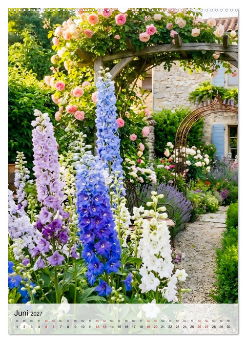 Provence Ein Garten im Wandel der Zeit (CALVENDO Premium Wandkalender 2027)