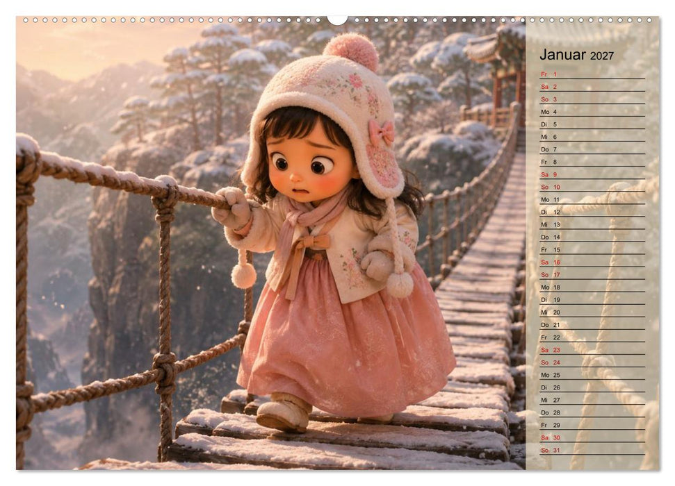Kleine Träume in Korea (CALVENDO Wandkalender 2027)