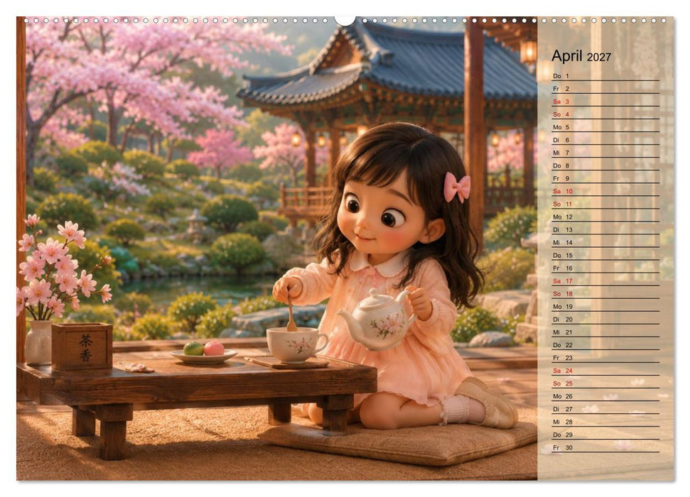 Kleine Träume in Korea (CALVENDO Wandkalender 2027)
