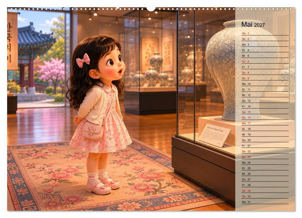 Kleine Träume in Korea (CALVENDO Wandkalender 2027)