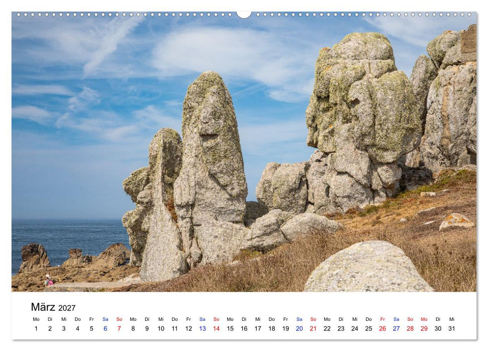 Cote des Legendes - Der rauhe Nordwesten der Bretagne (CALVENDO Premium Wandkalender 2027)