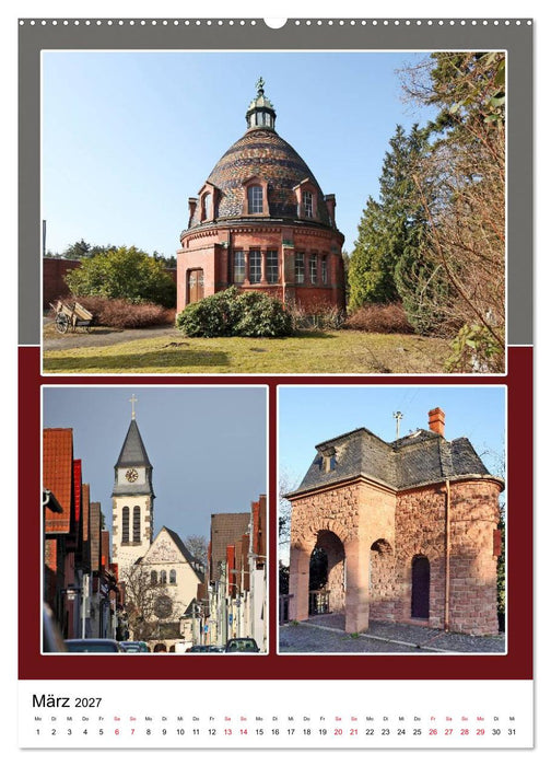 Frankfurt am Main und die schönsten Stadtteilen (CALVENDO Wandkalender 2027)