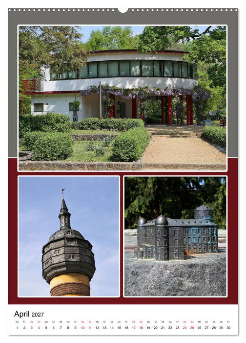 Frankfurt am Main und die schönsten Stadtteilen (CALVENDO Wandkalender 2027)