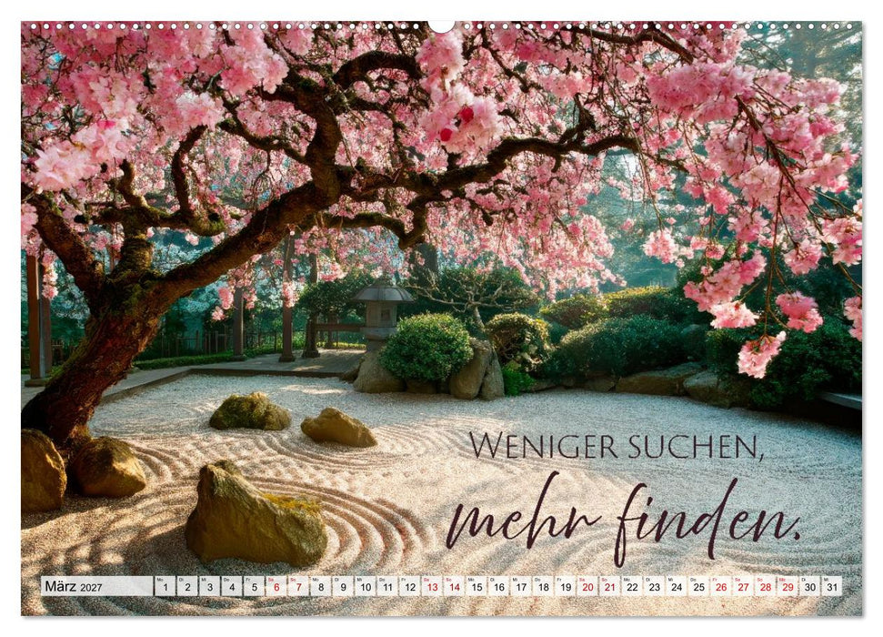 Meditation und Harmonie - Klang der Ruhe (CALVENDO Premium Wandkalender 2027)