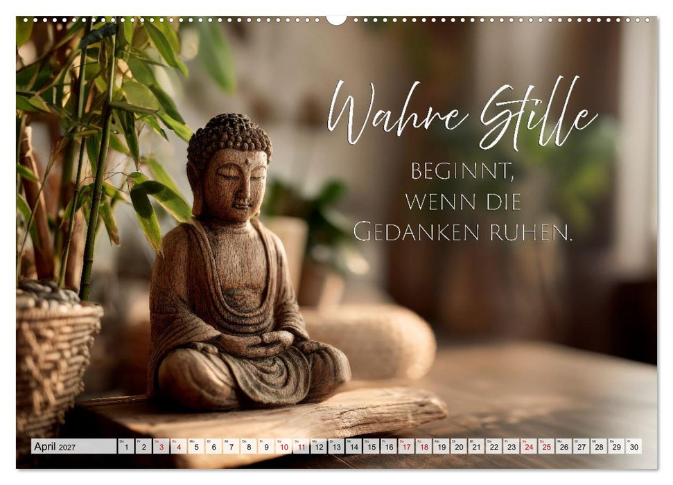 Meditation und Harmonie - Klang der Ruhe (CALVENDO Premium Wandkalender 2027)