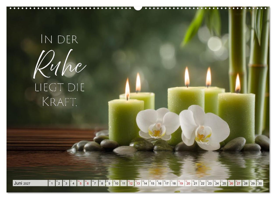 Meditation und Harmonie - Klang der Ruhe (CALVENDO Premium Wandkalender 2027)