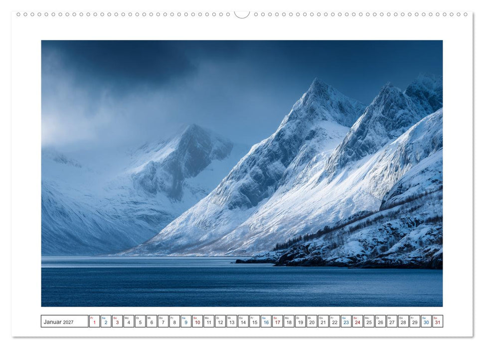 Nordlichtzauber Norwegen (CALVENDO Wandkalender 2027)