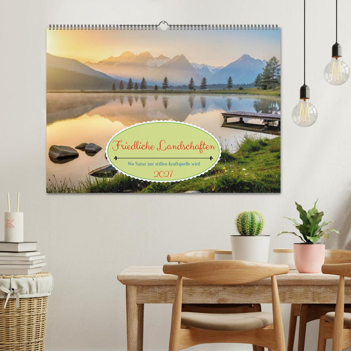 Friedliche Landschaften (CALVENDO Wandkalender 2027)