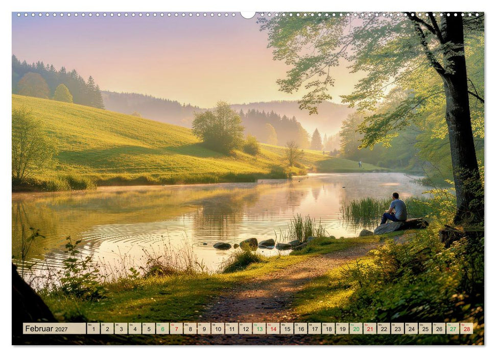 Friedliche Landschaften (CALVENDO Wandkalender 2027)