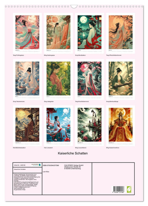 Kaiserliche Schatten (CALVENDO Wandkalender 2027)