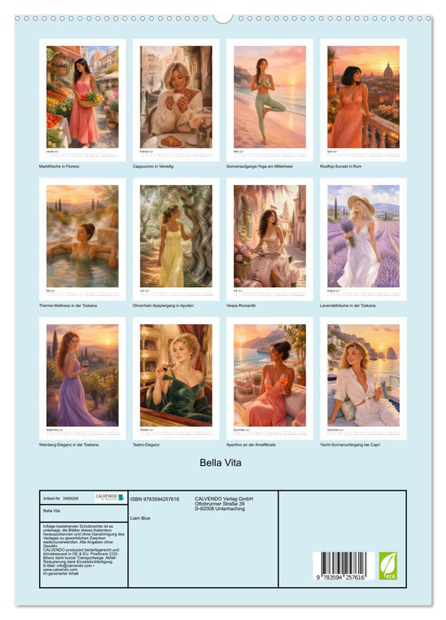 Bella Vita (CALVENDO Premium Wandkalender 2027)