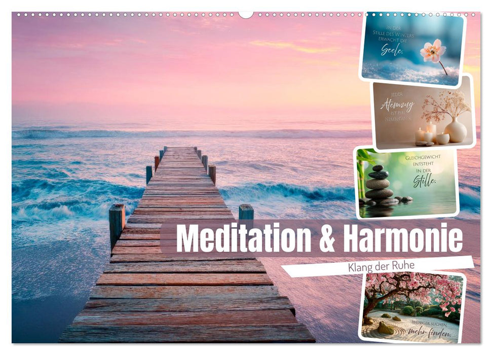 Meditation und Harmonie - Klang der Ruhe (CALVENDO Wandkalender 2027)
